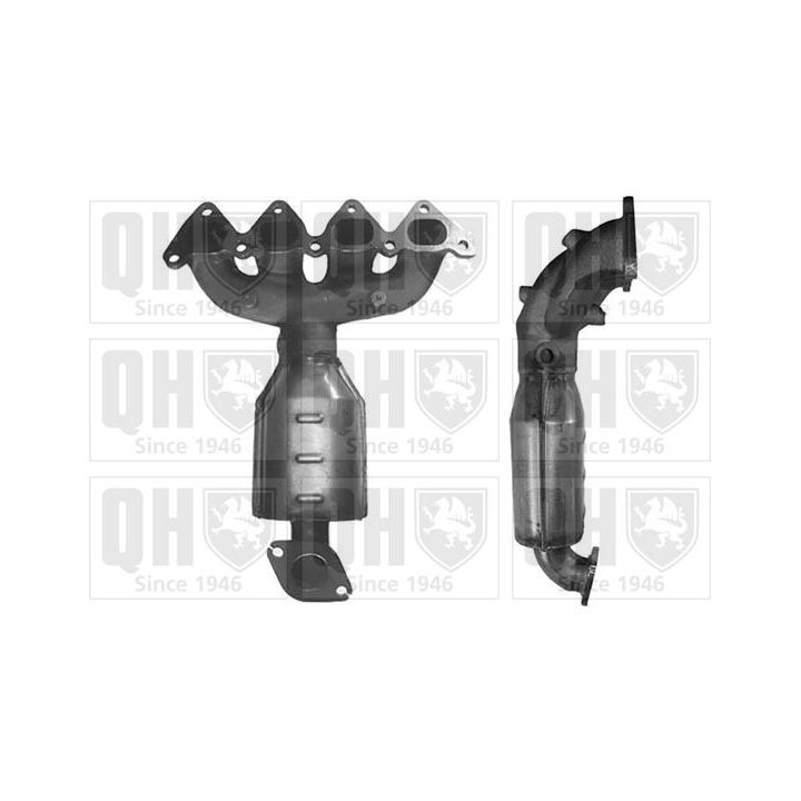 Katalizatoriaus keitiklis QUINTON HAZELL QCAT91344H