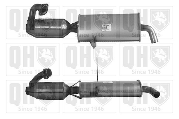 Katalizatoriaus keitiklis QUINTON HAZELL QCAT91364H