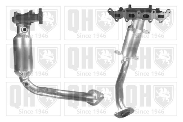 Katalizatoriaus keitiklis QUINTON HAZELL QCAT91393H