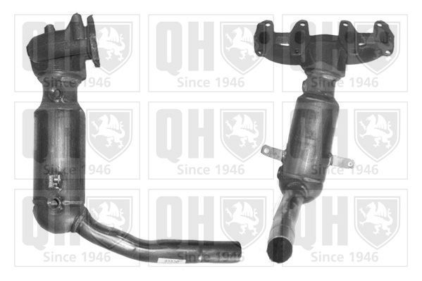 Katalizatoriaus keitiklis QUINTON HAZELL QCAT91536H