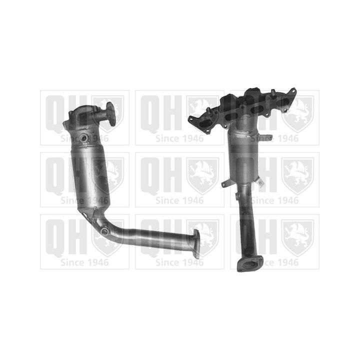 Katalizatoriaus keitiklis QUINTON HAZELL QCAT91539H