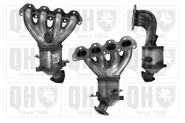Katalizatoriaus keitiklis QUINTON HAZELL QCAT91598H
