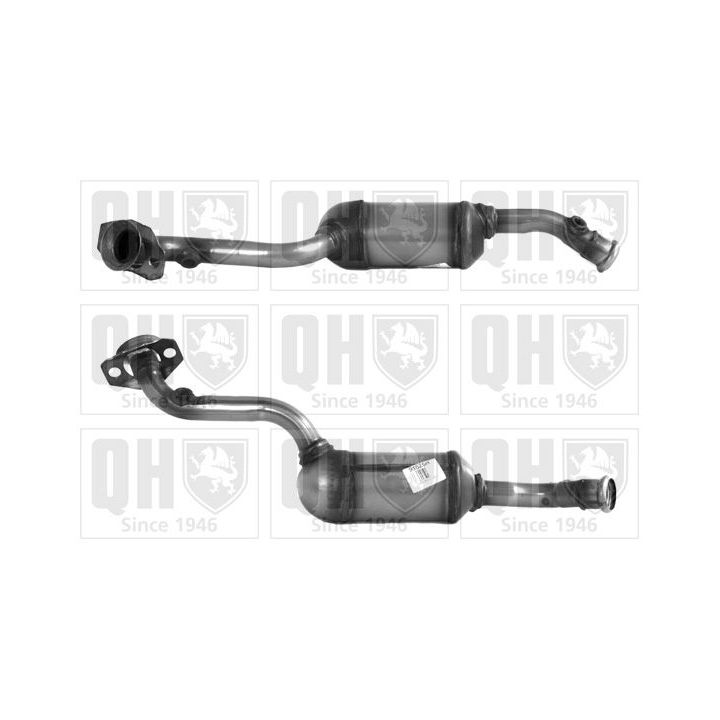 Katalizatoriaus keitiklis QUINTON HAZELL QCAT91625H