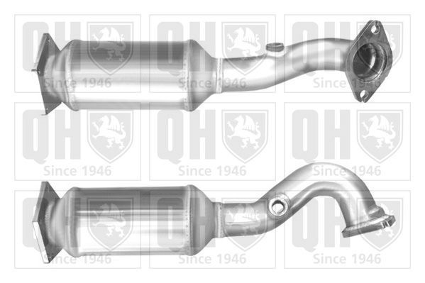Katalizatoriaus keitiklis QUINTON HAZELL QCAT91672H