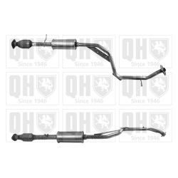 Katalizatoriaus keitiklis QUINTON HAZELL QCAT91743H