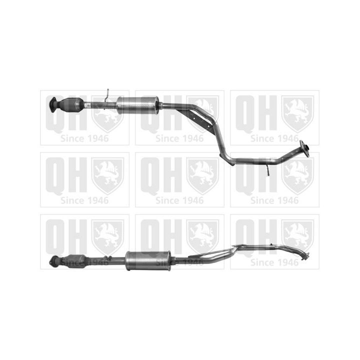 Katalizatoriaus keitiklis QUINTON HAZELL QCAT91743H