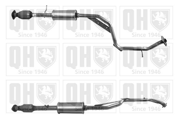 Katalizatoriaus keitiklis QUINTON HAZELL QCAT91743H