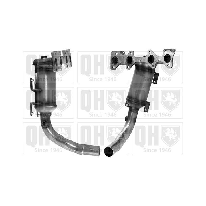 Katalizatoriaus keitiklis QUINTON HAZELL QCAT91758H