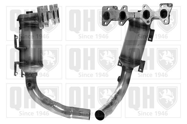 Katalizatoriaus keitiklis QUINTON HAZELL QCAT91758H