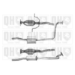 Katalizatoriaus keitiklis QUINTON HAZELL QCAT91778H