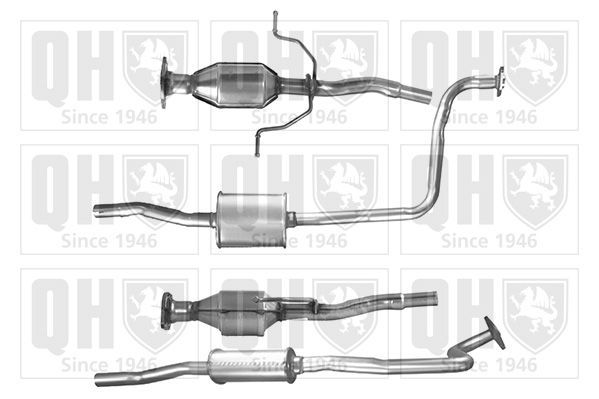 Katalizatoriaus keitiklis QUINTON HAZELL QCAT91778H