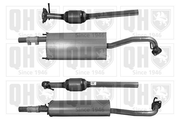 Katalizatoriaus keitiklis QUINTON HAZELL QCAT91875H