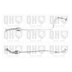 Katalizatoriaus keitiklis QUINTON HAZELL QCAT92034H