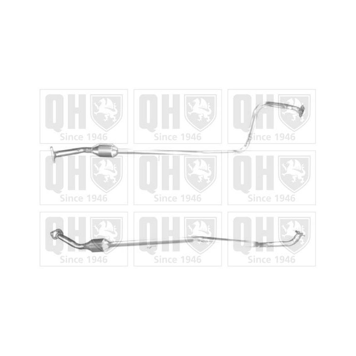 Katalizatoriaus keitiklis QUINTON HAZELL QCAT92034H