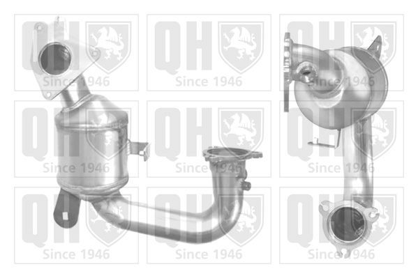Katalizatoriaus keitiklis QUINTON HAZELL QCAT92048H