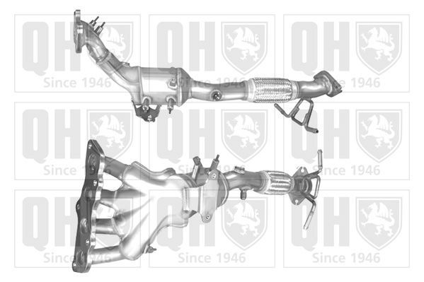Katalizatoriaus keitiklis QUINTON HAZELL QCAT92073H