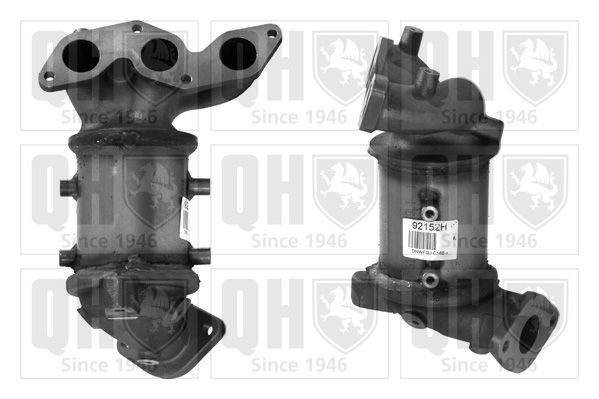 Katalizatoriaus keitiklis QUINTON HAZELL QCAT92152H