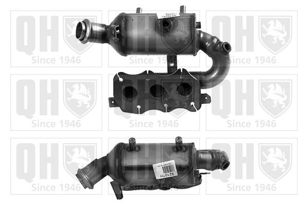 Katalizatoriaus keitiklis QUINTON HAZELL QCAT92197H