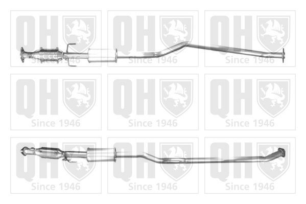 Katalizatoriaus keitiklis QUINTON HAZELL QCAT92214H