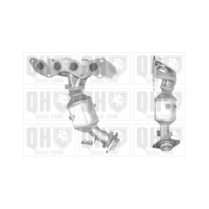 Katalizatoriaus keitiklis QUINTON HAZELL QCAT92241H