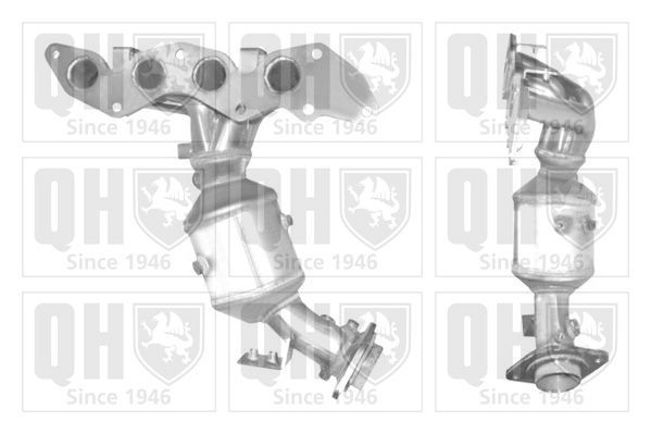 Katalizatoriaus keitiklis QUINTON HAZELL QCAT92241H