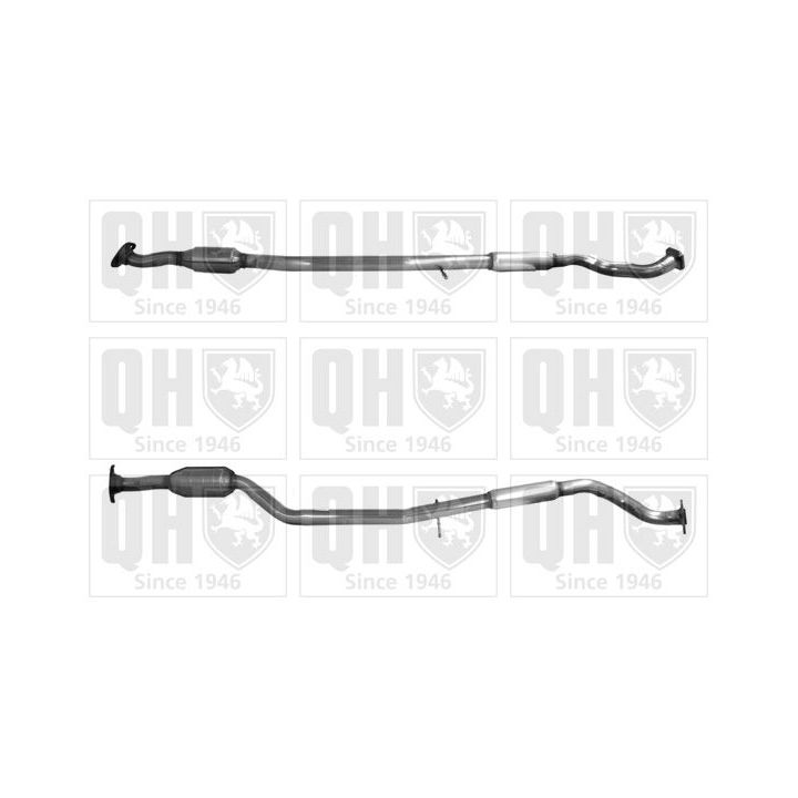 Katalizatoriaus keitiklis QUINTON HAZELL QCAT92242H