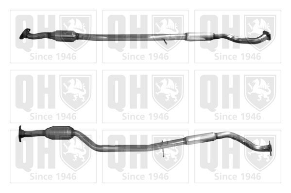 Katalizatoriaus keitiklis QUINTON HAZELL QCAT92242H