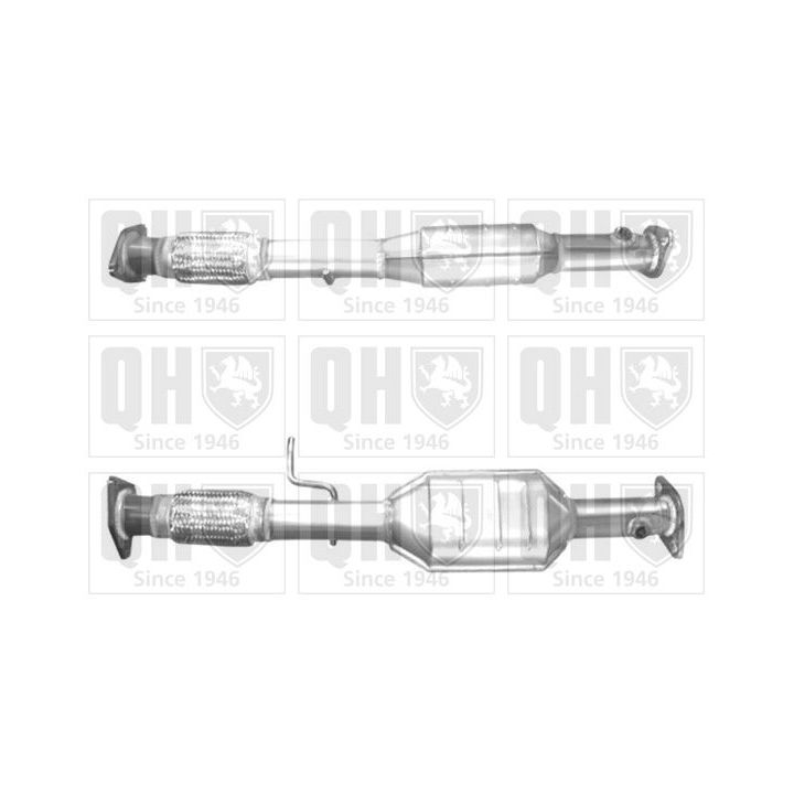 Katalizatoriaus keitiklis QUINTON HAZELL QCAT92262H