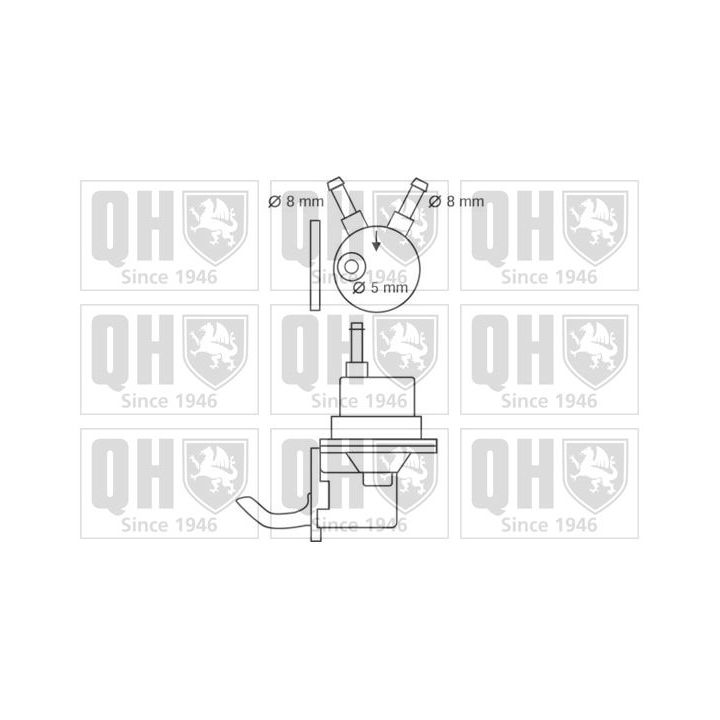 Kuro siurblys QUINTON HAZELL QFP56