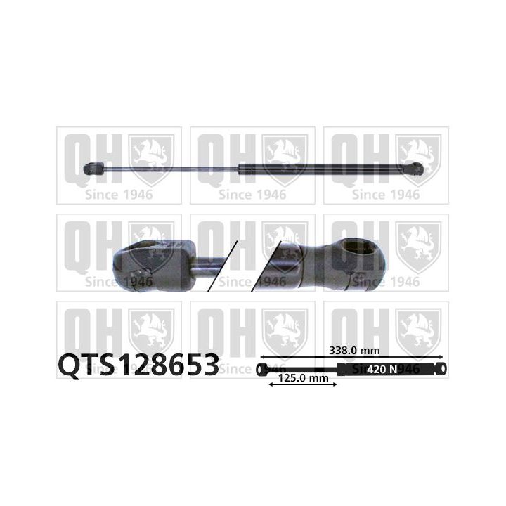 Dujinė spyruoklė, gaubtas QUINTON HAZELL QTS128653