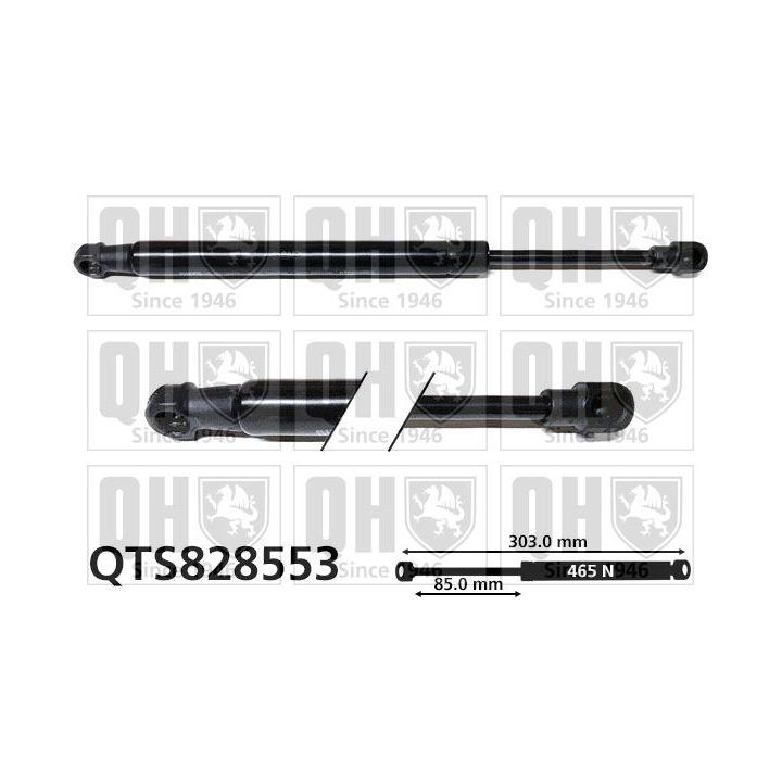 Dujinė spyruoklė, gaubtas QUINTON HAZELL QTS828553