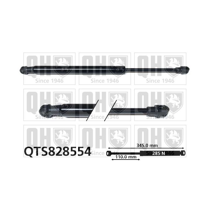 Dujinė spyruoklė, gaubtas QUINTON HAZELL QTS828554