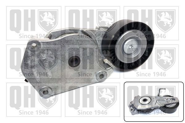 Diržo įtempiklis, V formos rumbuotas diržas QUINTON HAZELL QTA1278