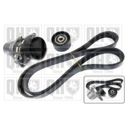 V formos rumbuotas diržas, komplektas QUINTON HAZELL QDK129