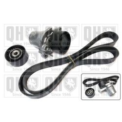 V formos rumbuotas diržas, komplektas QUINTON HAZELL QDK131