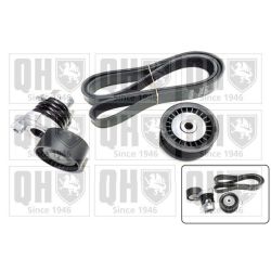 V formos rumbuotas diržas, komplektas QUINTON HAZELL QDK137