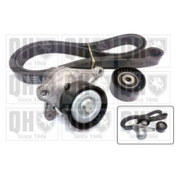 V formos rumbuotas diržas, komplektas QUINTON HAZELL QDK165