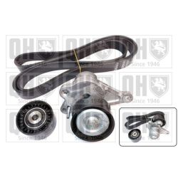 V formos rumbuotas diržas, komplektas QUINTON HAZELL QDK185