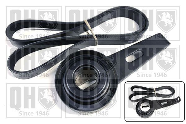 V formos rumbuotas diržas, komplektas QUINTON HAZELL QDK2