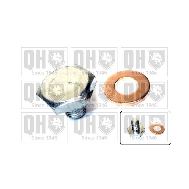 Alyvos išleidimo kaištis, alyvos karteris QUINTON HAZELL QOC1002