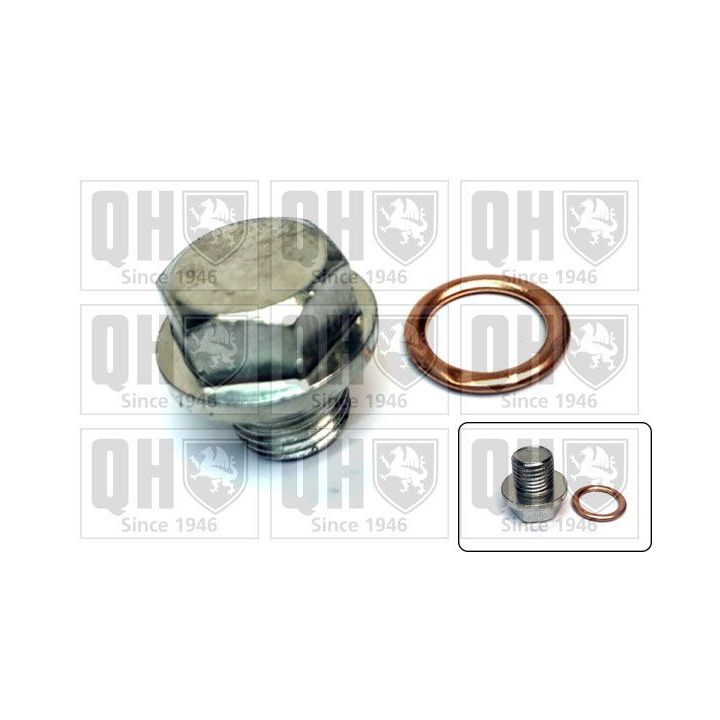 Alyvos išleidimo kaištis, alyvos karteris QUINTON HAZELL QOC1012