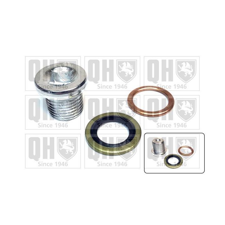 Alyvos išleidimo kaištis, alyvos karteris QUINTON HAZELL QOC1018