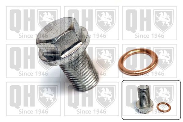 Alyvos išleidimo kaištis, alyvos karteris QUINTON HAZELL QOC1047