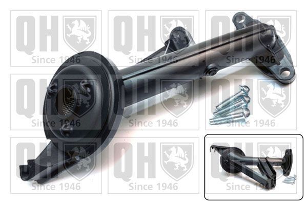 įsiurbimo vamzdis, alyvos siurblys QUINTON HAZELL QOP1024SU