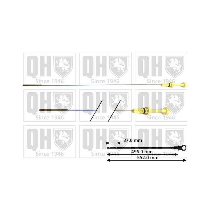 Alyvos lygio matuoklis QUINTON HAZELL QOD110