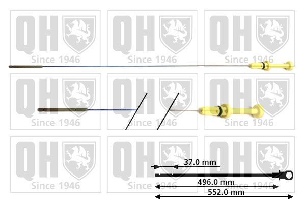 Alyvos lygio matuoklis QUINTON HAZELL QOD110