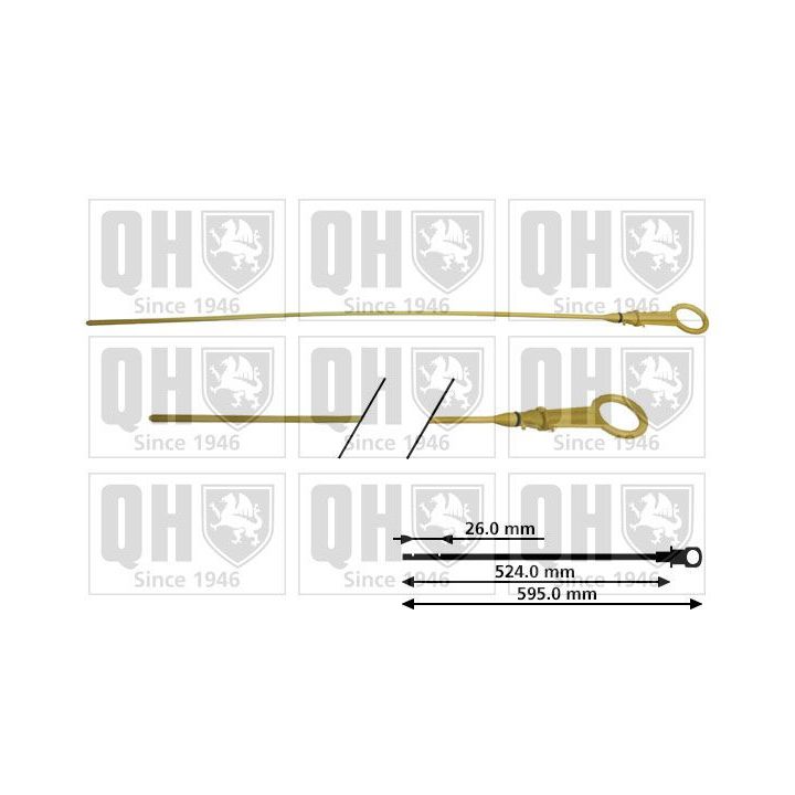 Alyvos lygio matuoklis QUINTON HAZELL QOD123