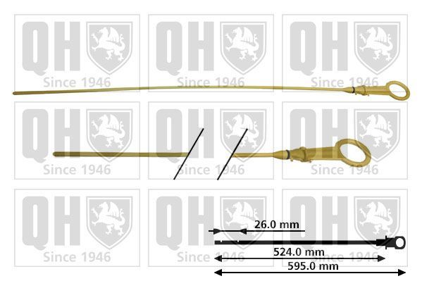 Alyvos lygio matuoklis QUINTON HAZELL QOD123