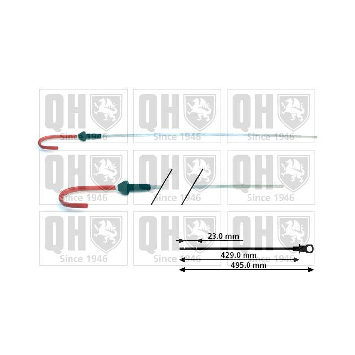 Alyvos lygio matuoklis QUINTON HAZELL QOD138