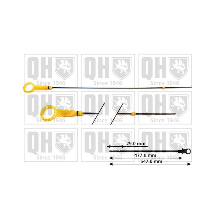 Alyvos lygio matuoklis QUINTON HAZELL QOD147